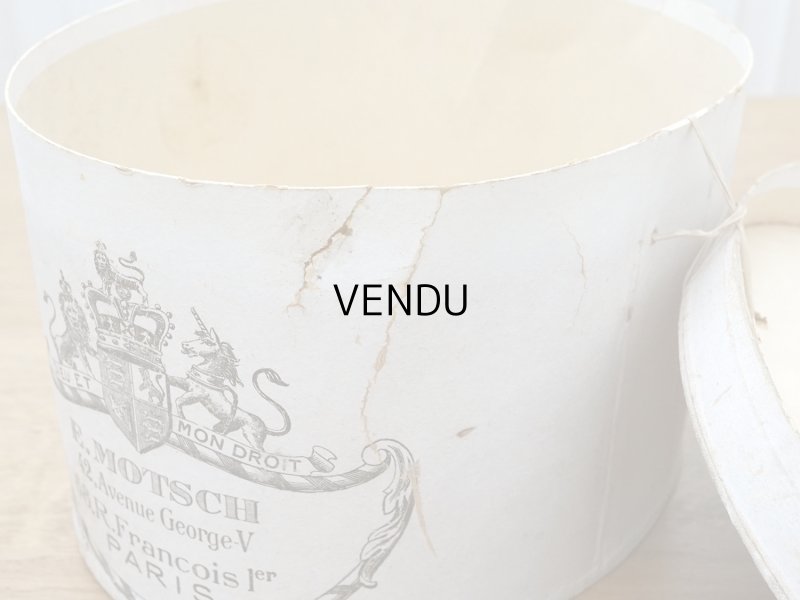 画像11: アンティーク ハットボックス - MOTSCH -