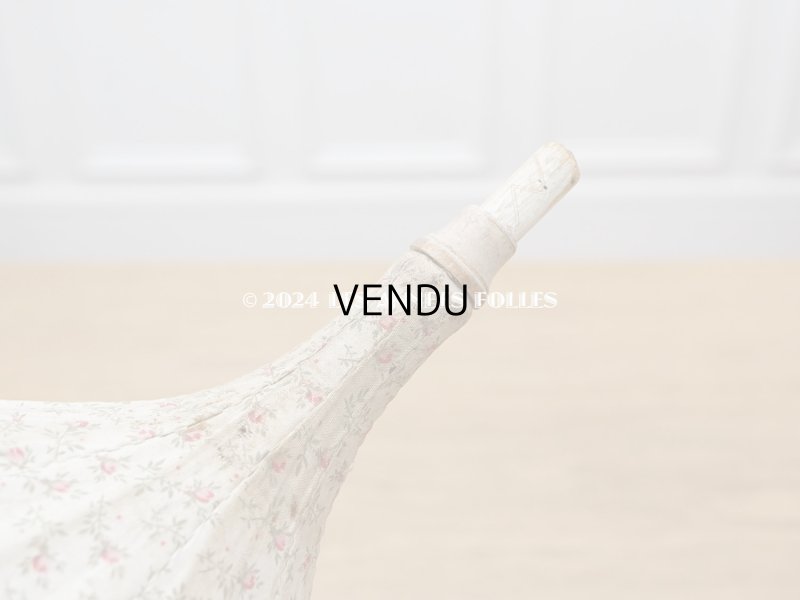 画像8: 1900年頃 アンティーク 子供用 日傘　小さな薔薇模様