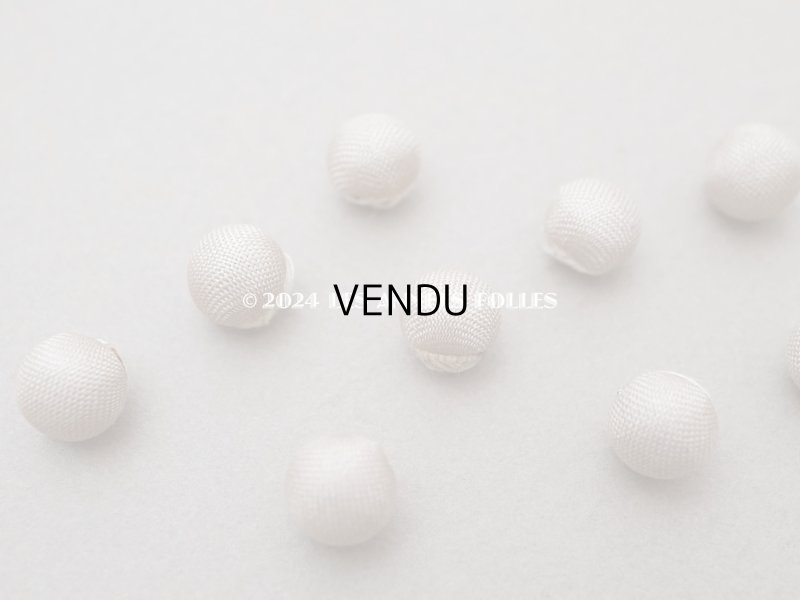 画像6: アンティーク ドール用 8mm くるみボタン トープ 9ピース