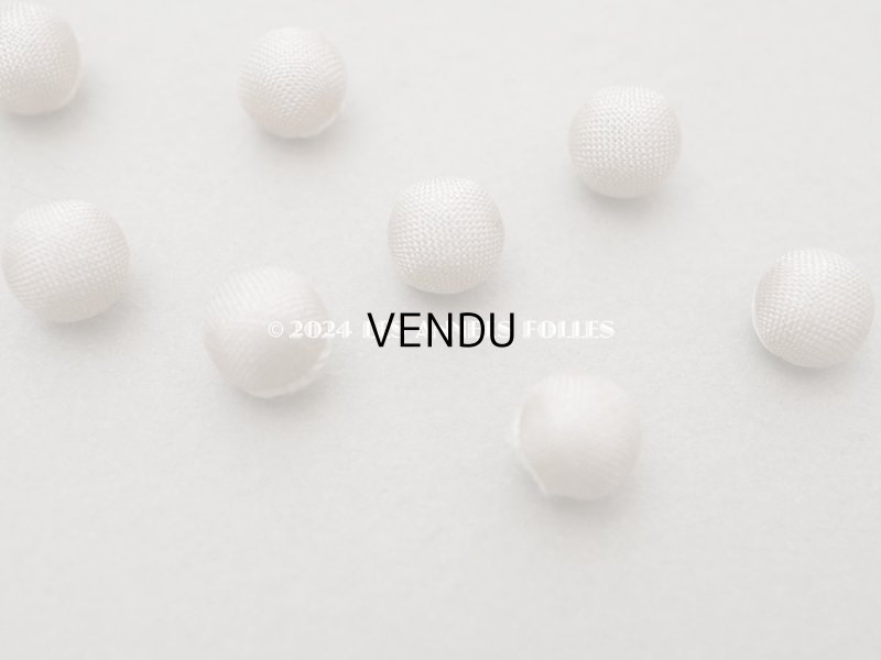 画像3: アンティーク ドール用 8mm くるみボタン トープ 9ピース