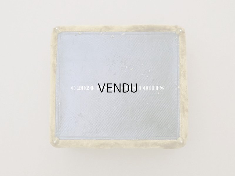 画像7: 19世紀末 アンティーク 裁縫箱&ジュエリーボックス　カーキ ベルベット＆シルククッション