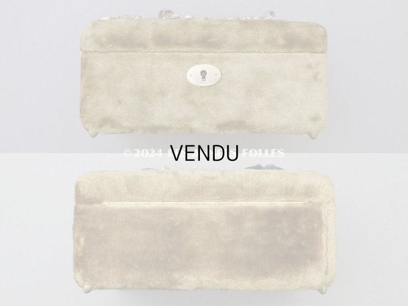 画像11: 19世紀末 アンティーク 裁縫箱&ジュエリーボックス　カーキ ベルベット＆シルククッション