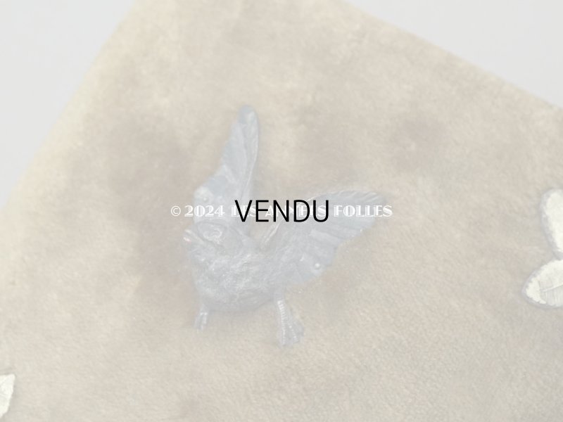 画像4: 19世紀末 アンティーク 裁縫箱&ジュエリーボックス　カーキ ベルベット＆シルククッション