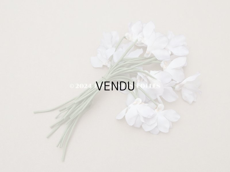 画像5: アンティーク 菫の布花 