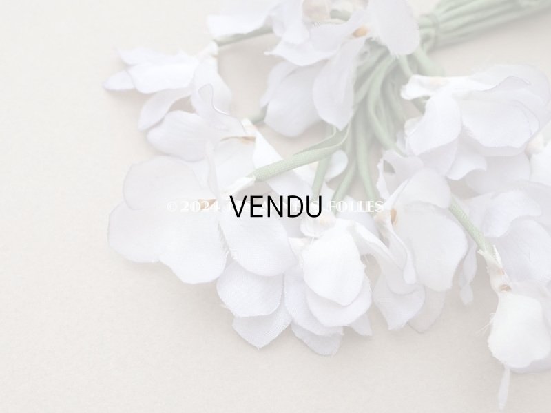 画像3: アンティーク 菫の布花 