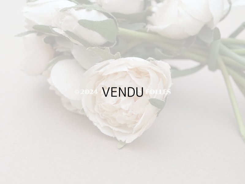 画像8: アンティーク 薔薇のブーケ パウダーピンク＆ホワイト　クウォーターロゼット咲き