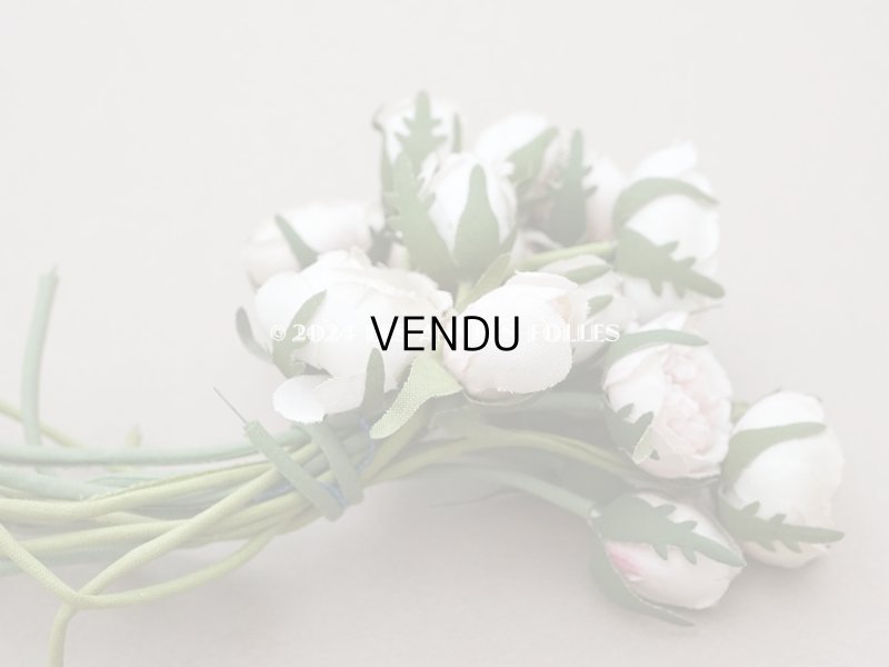 画像10: アンティーク 薔薇のブーケ パウダーピンク＆ホワイト　クウォーターロゼット咲き