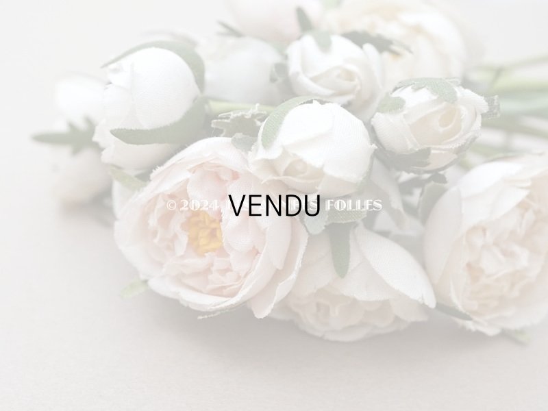 画像7: アンティーク 薔薇のブーケ パウダーピンク＆ホワイト　クウォーターロゼット咲き