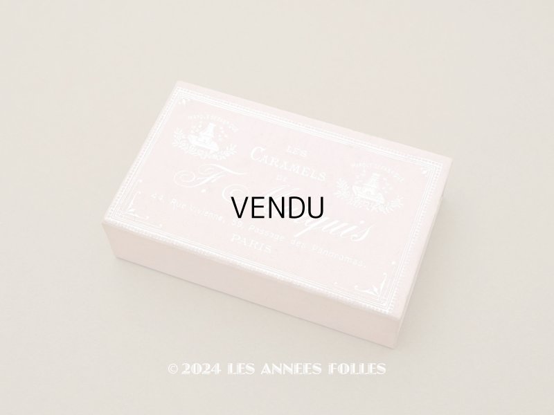 画像1: アンティーク お菓子箱『ショコラ・フランソワ・ マルキ』LES CARAMELS DE F.MARQUIS - CHOCOLAT FRANCOIS MARQUIS PARIS -