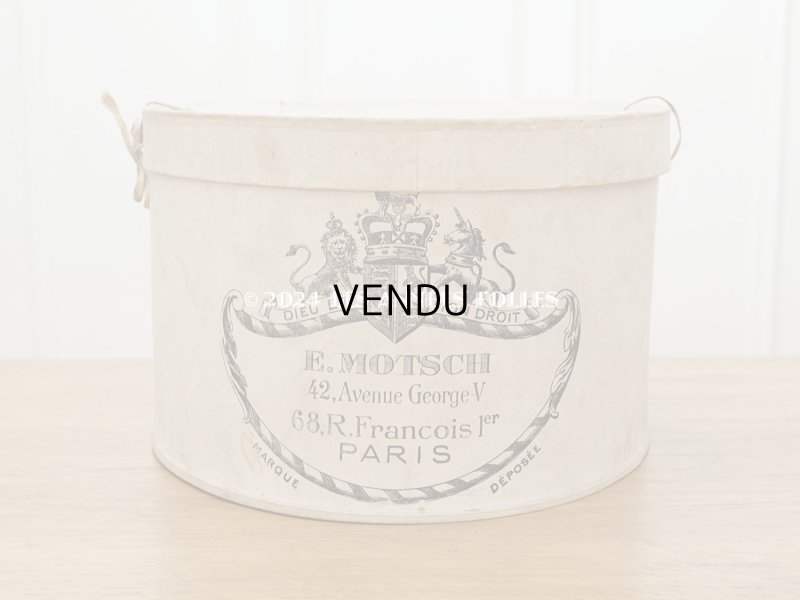 画像3: アンティーク ハットボックス - MOTSCH - 