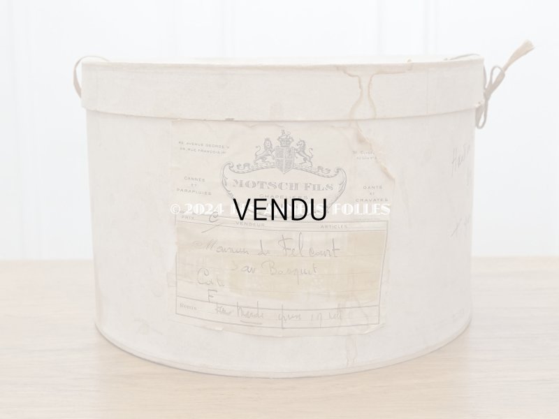 画像5: アンティーク ハットボックス - MOTSCH - 