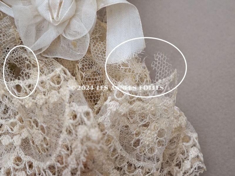 画像7: 1900年頃 アンティーク ワックスフラワーのブーケ ウェディングブーケ  結婚式 ティアラ