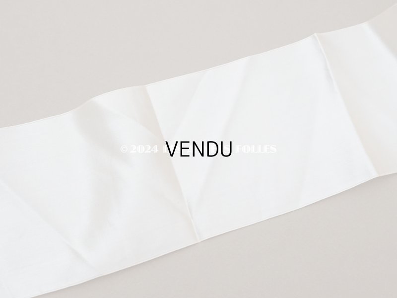 画像3: 1900年頃 アンティーク シルク製 サテンリボン 幅広 10cm幅  パウダーピンク