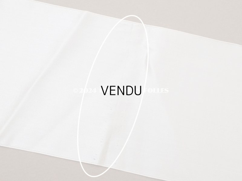 画像4: 1900年頃 アンティーク シルク製 サテンリボン 幅広 10cm幅  パウダーピンク