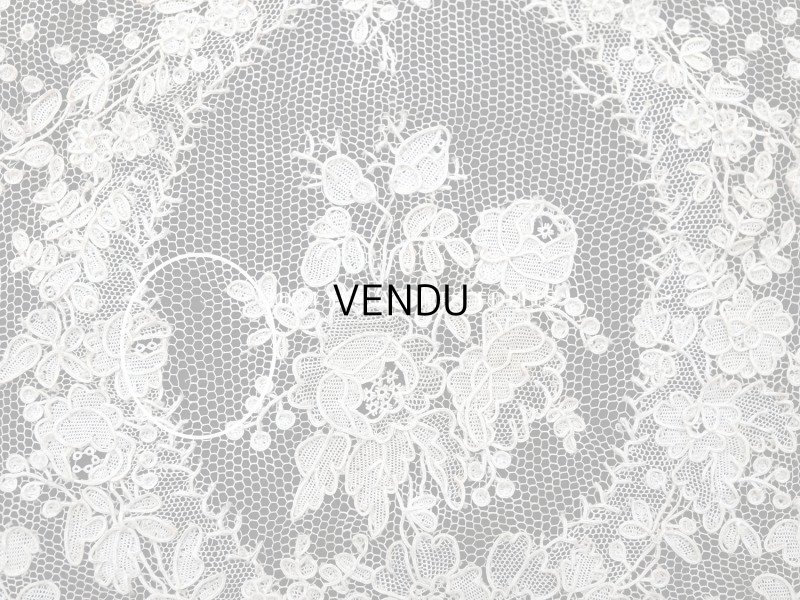 画像22: 18世紀末~19世紀初頭 アンティーク  アランソンレース 幅広 1.6m　14cm幅　ミュージアムピース