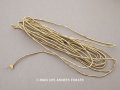1900年頃 アンティーク メタル紐 ワイヤー ゴールド 3mm幅