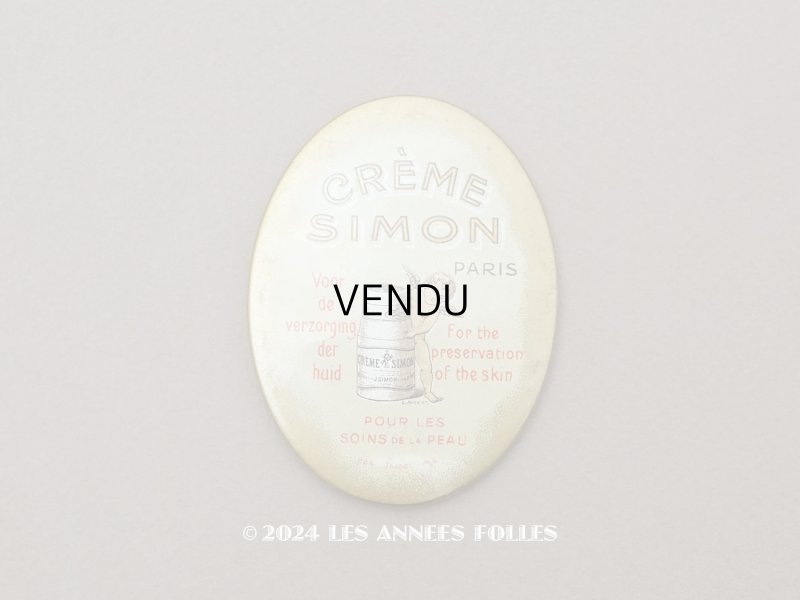 画像1: アンティーク 天使のハンドミラー  - CREME SIMON PARIS -