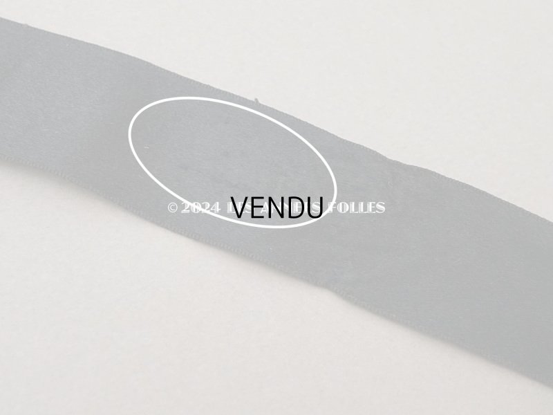 画像6: 19世紀末 アンティーク シルク製 ベルベットリボン 黒 3.3m 29mm幅