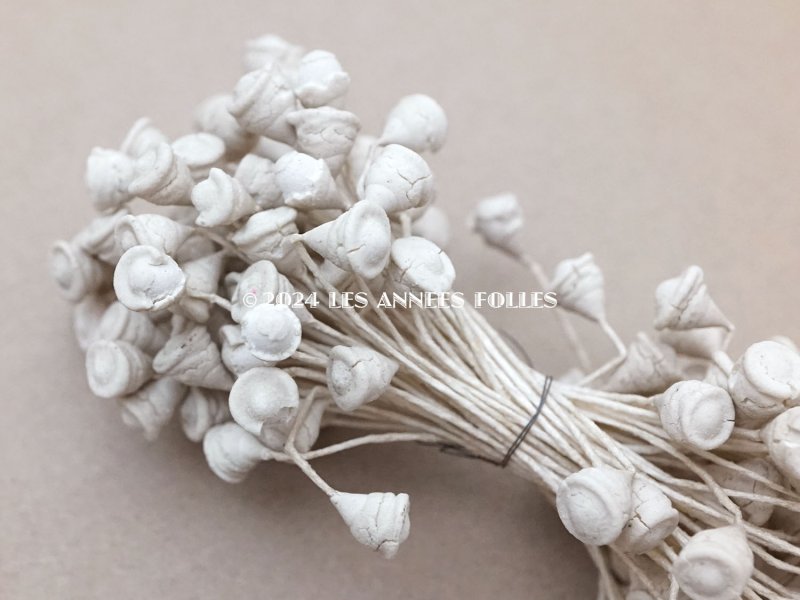 画像2: アンティーク ペップ 布花用 花芯 オフホワイト