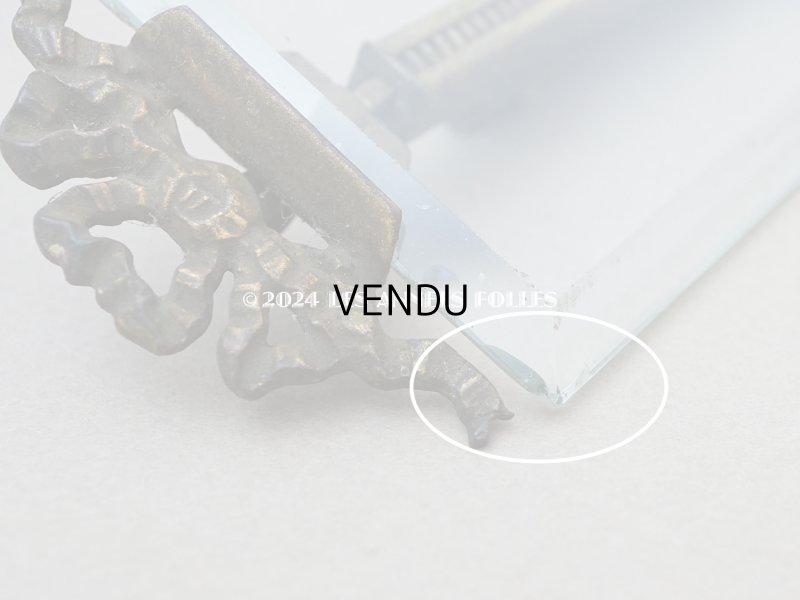 画像8: アンティーク ドール用 小さなフォトフレーム リボンモチーフ付