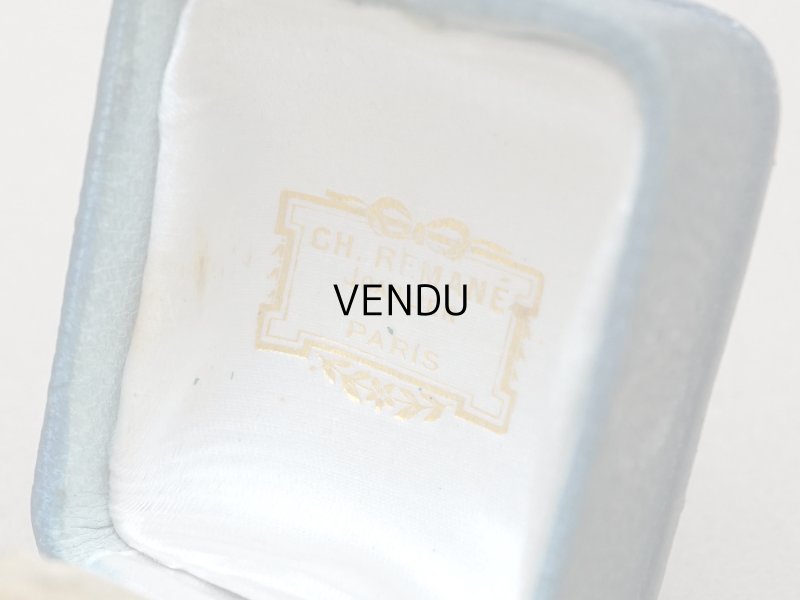 画像4: アンティーク 本革製 リングボックス  ジュエリーボックス グリーン