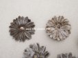 画像3: アンティーク 布花材料  ベルベットの花びら　二重 5ピースのセット　約3.9cm (3)