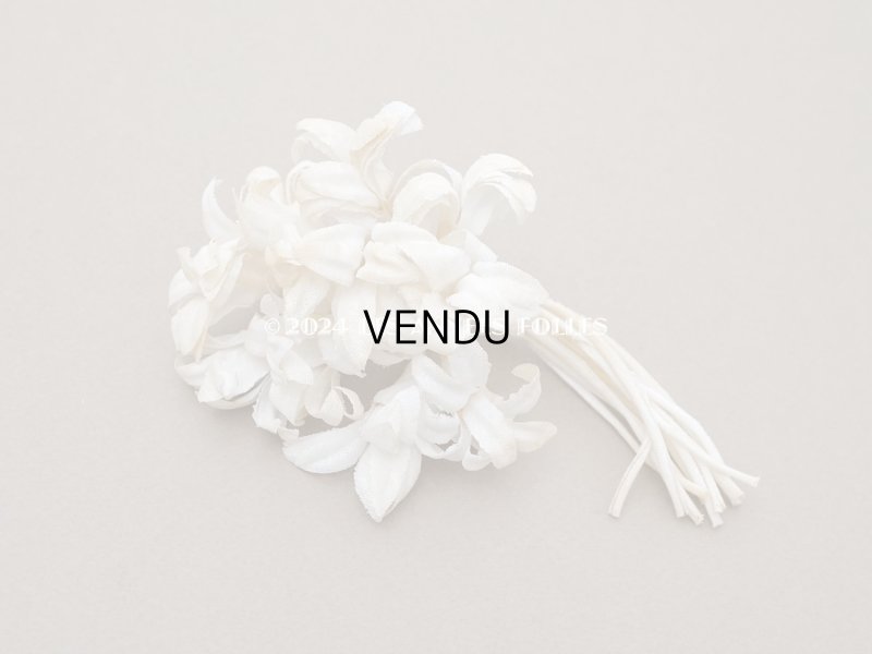 画像2: アンティーク ヒヤシンスの布花　オフホワイト
