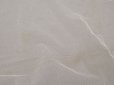 画像9: アンティーク 62cm幅　小花の刺繍入り チュールレース地 オフホワイト