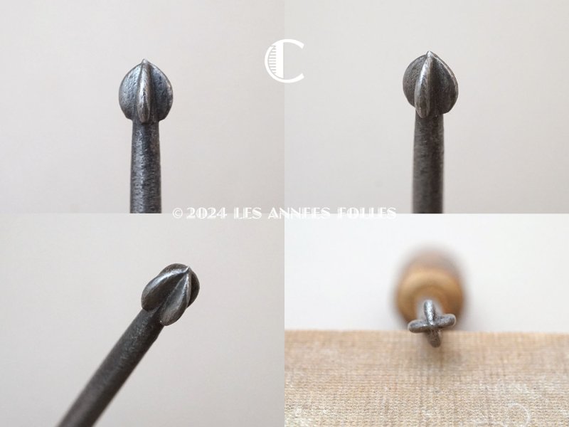 画像6: 19世紀末 アンティーク こて 造花用 布花制作用