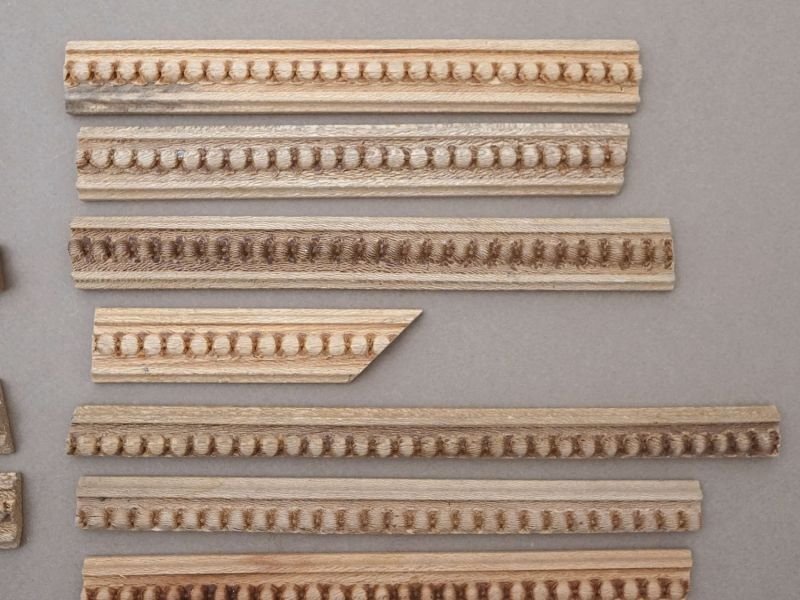 画像4: アンティーク *蚤の市セット* 木製オーナメントのセット