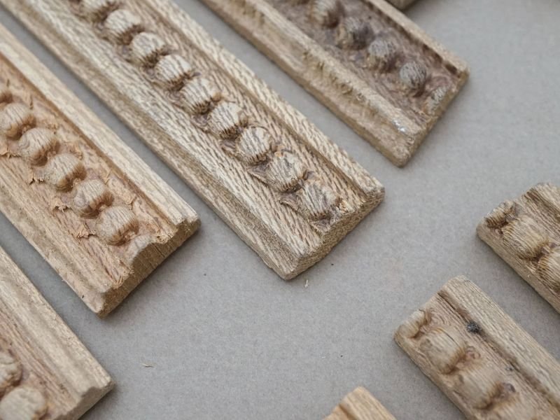 画像7: アンティーク *蚤の市セット* 木製オーナメントのセット