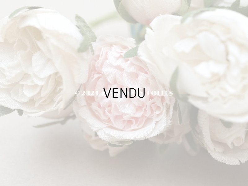 画像13: アンティーク 薔薇のブーケ パウダーピンク＆ホワイト　クウォーターロゼット咲き