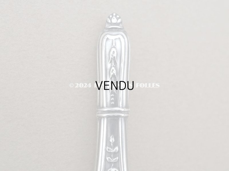 画像6: 1900年頃 アンティーク シルバー製 リボン＆薔薇模様 ソーイングセット 裁縫道具