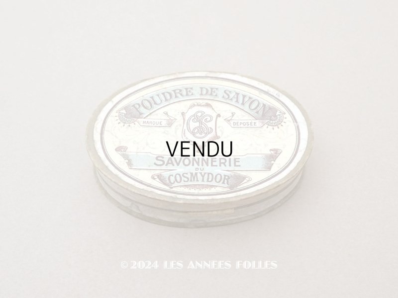 画像1: アンティーク ソープボックス  POUDRE DE SAVON  - COSMYDOR -