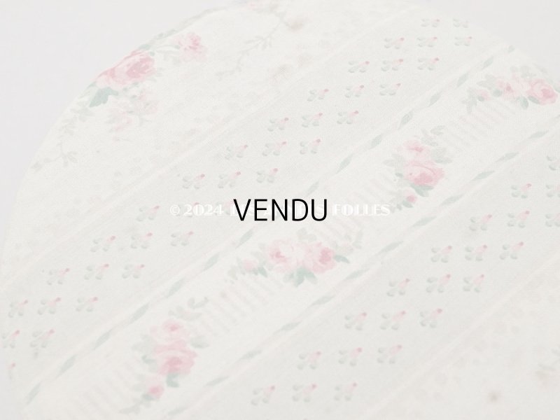 画像5: 1900年頃 アンティーク 薔薇のガーランド　カルトナージュボックス 