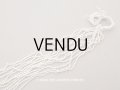 1910~1920年頃 アンティーク 極小　1.75mm　フェイクパール  スフレビーズ 吹きガラス製ビーズ