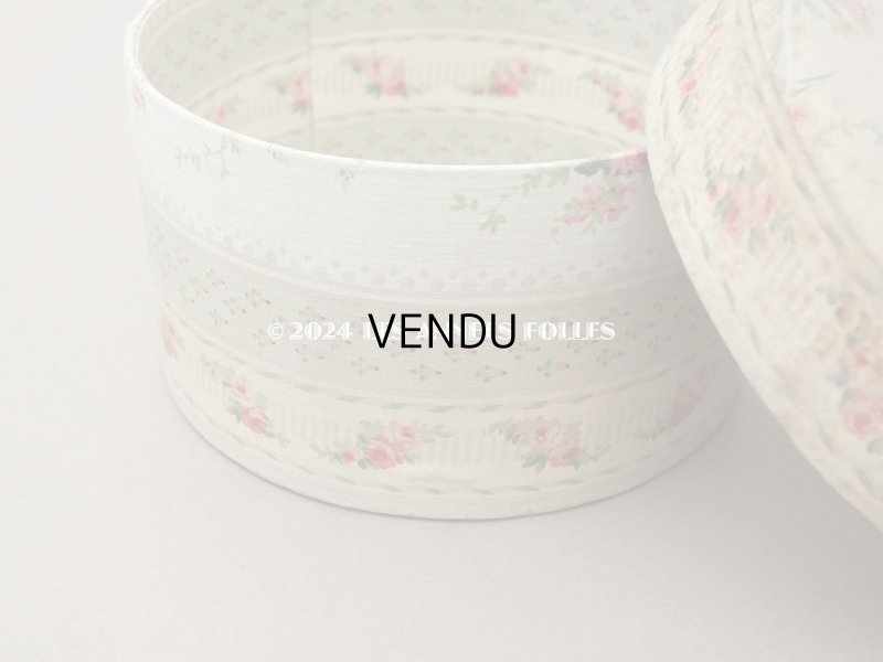 画像12: 1900年頃 アンティーク 薔薇のガーランド　カルトナージュボックス 