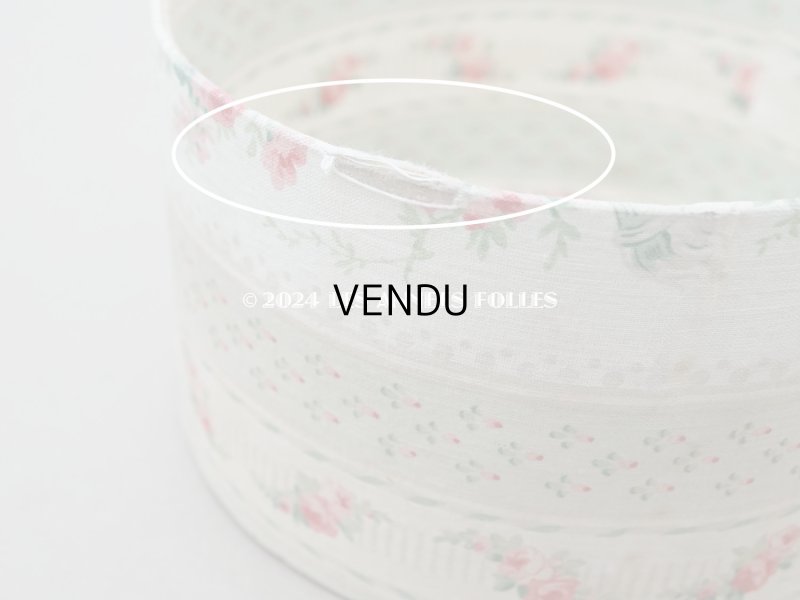 画像13: 1900年頃 アンティーク 薔薇のガーランド　カルトナージュボックス 