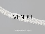 19世紀末 アンティーク ニードルレース 花模様 64cm 2.1cm幅　