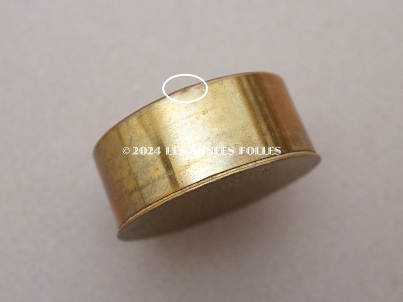 画像8: 1924年 アンティーク リボン＆薔薇のガーランド 小さなパウダーケース　150周年記念品 - L.T.PIVER -