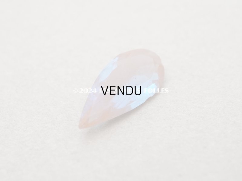 画像4: 【セール対象外】アンティーク ドロップ型 サフィレットのルース 21×9.5mm カット入り