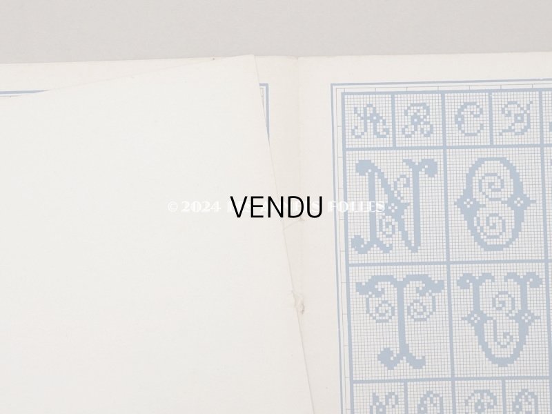 画像11: 19世紀末 アンティーク SAJOU 刺繍図案帳 DESSINS DE BRODERIES ALBUM N 452 - SAJOU PARIS -