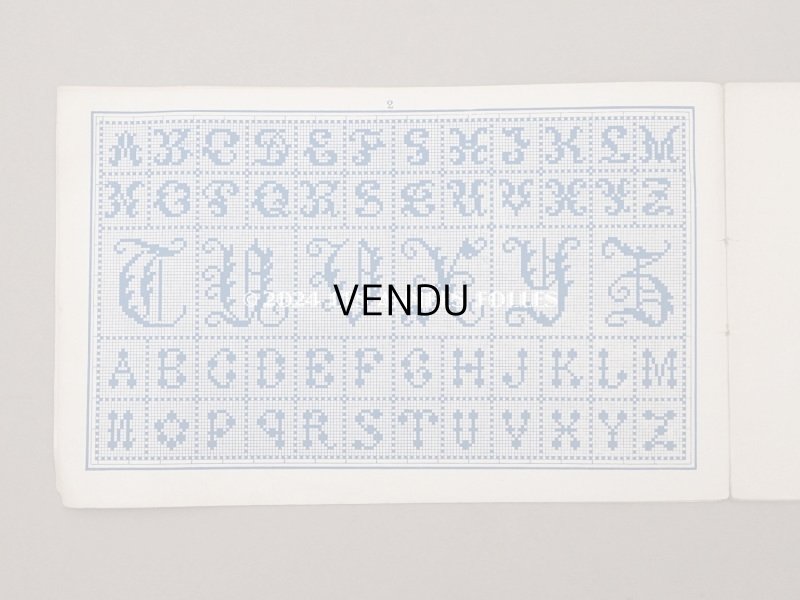 画像8: 19世紀末 アンティーク SAJOU 刺繍図案帳 DESSINS DE BRODERIES ALBUM N 452 - SAJOU PARIS -