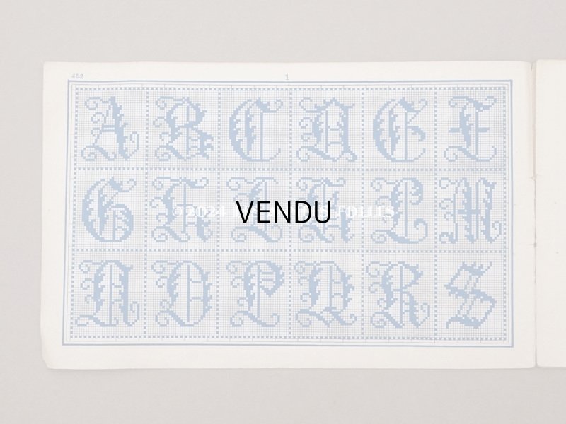 画像7: 19世紀末 アンティーク SAJOU 刺繍図案帳 DESSINS DE BRODERIES ALBUM N 452 - SAJOU PARIS -