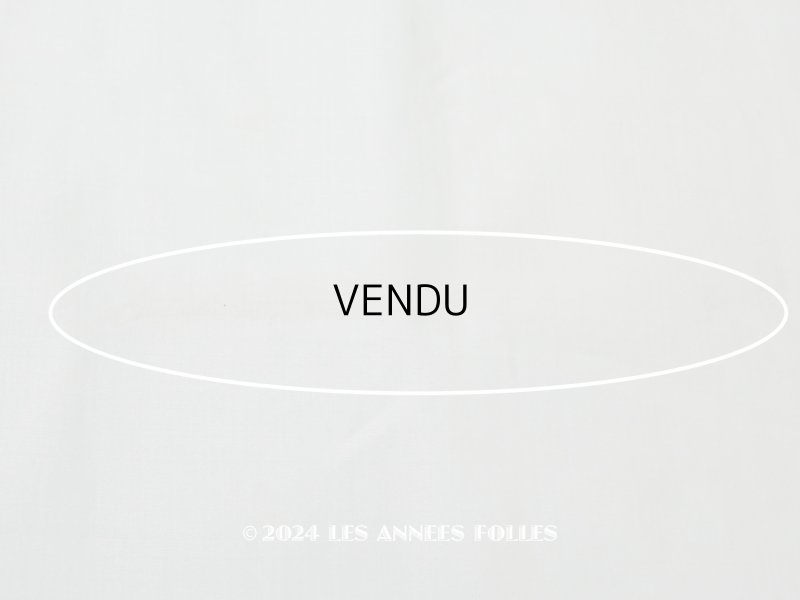 画像10: 19世紀 アンティーク ファブリック シルクサテン　パウダーブルー 60×125cm