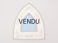 ＊蚤の市＊アンティーク フォトフレーム  薔薇のリボン刺繍