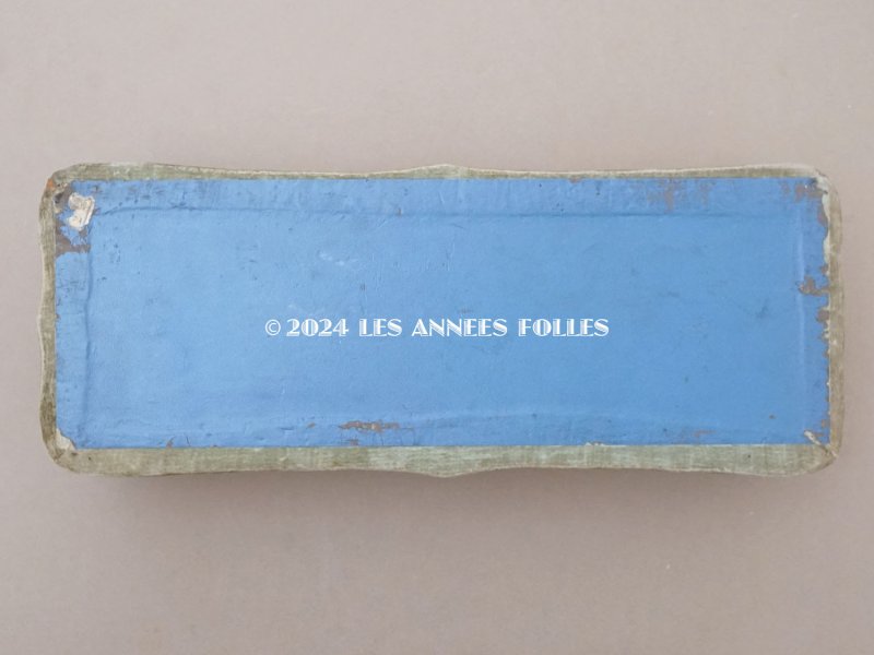 画像6: アンティーク グローブボックス 薔薇模様のカルトナージュボックス　