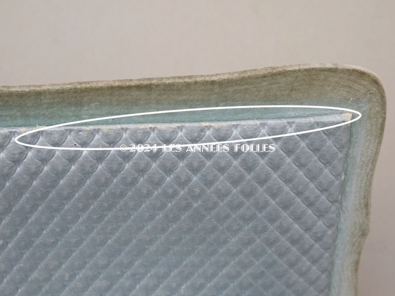 画像18: アンティーク グローブボックス 薔薇模様のカルトナージュボックス　