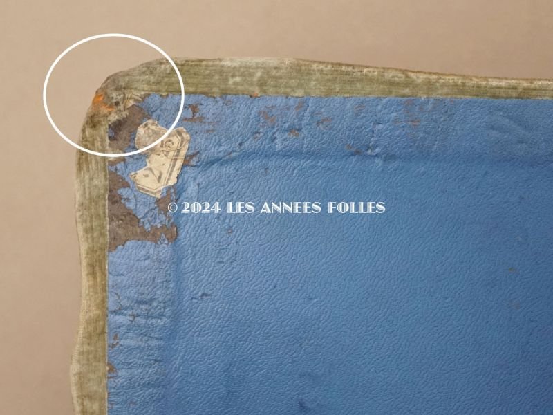 画像7: アンティーク グローブボックス 薔薇模様のカルトナージュボックス　