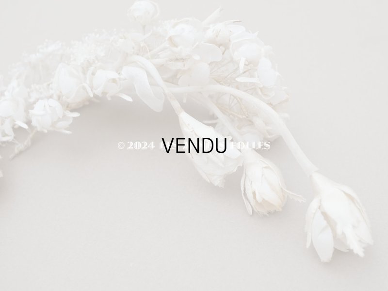 画像14: 19世紀 アンティーク 白薔薇のティアラ 花冠 ウェディング